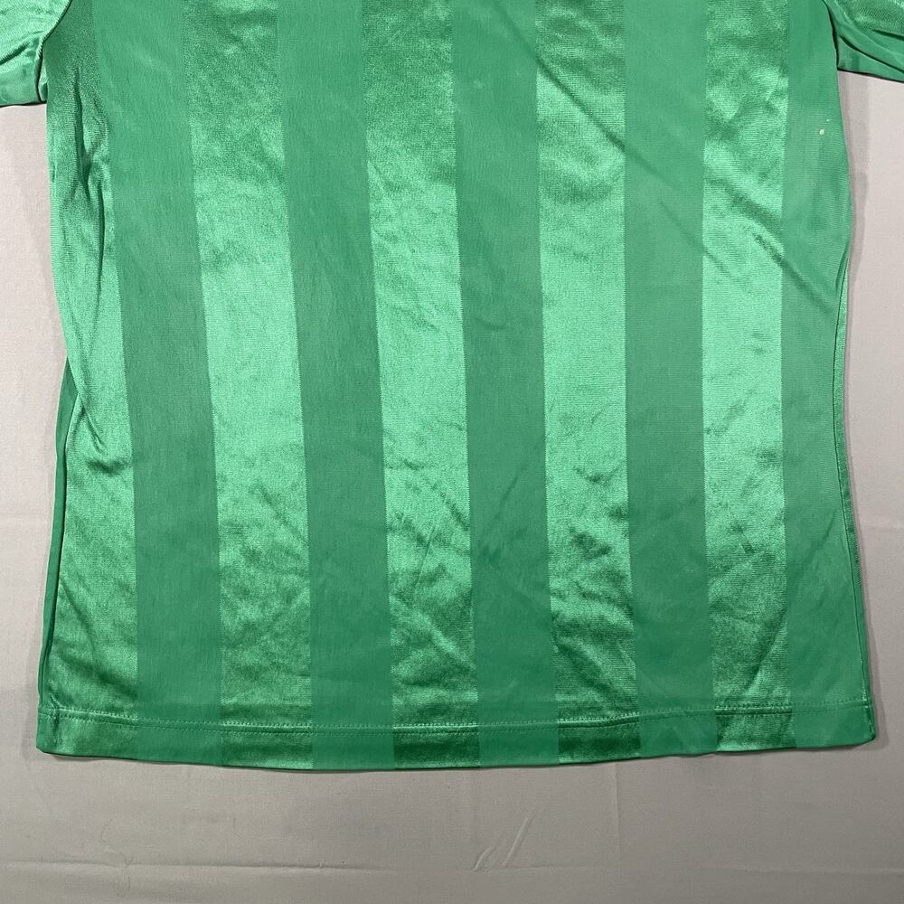 Vintage Le Coq Sportif 70s 80s Football Shirt Soccer Jersey Maillot Green Sz M - Picture 2 of 10